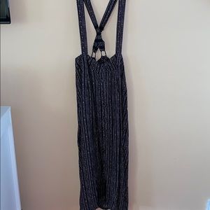 WILLOW & ROOT Maxi Skirt with Suspenders; NWT